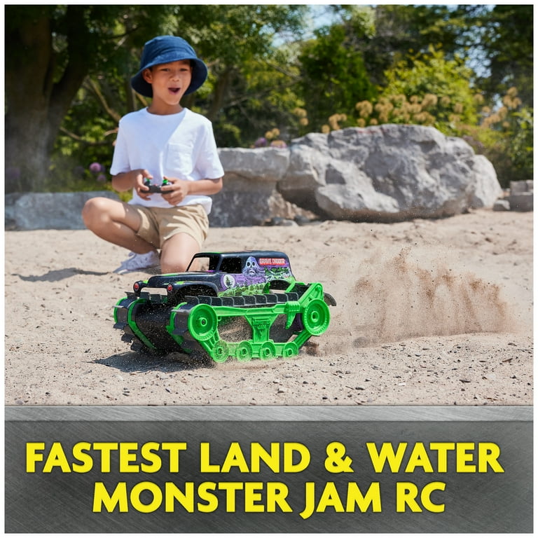 Monster Jam, Official Megalodon Storm All-Terrain Remote Control Monster  Truck for Boys and Girls, 1:15 Scale, Kids Toys for Ages 4-6+