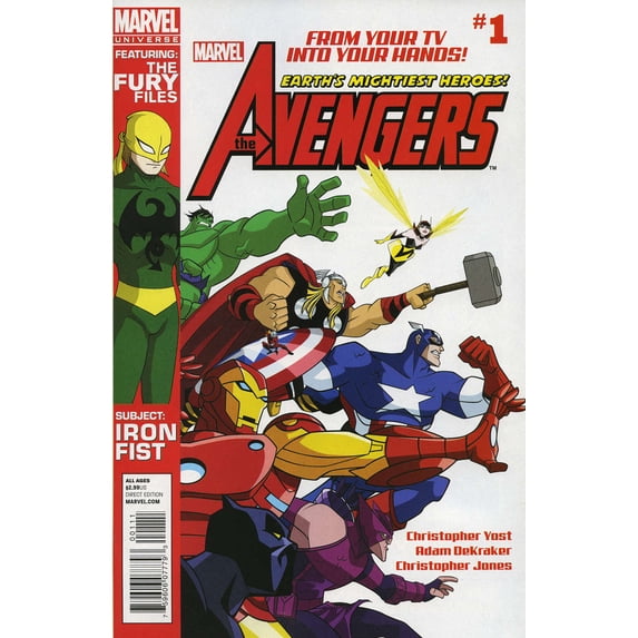 Marvel Universe Avengers Earth's Mightiest Heroes #1 VF ; Marvel Comic Book