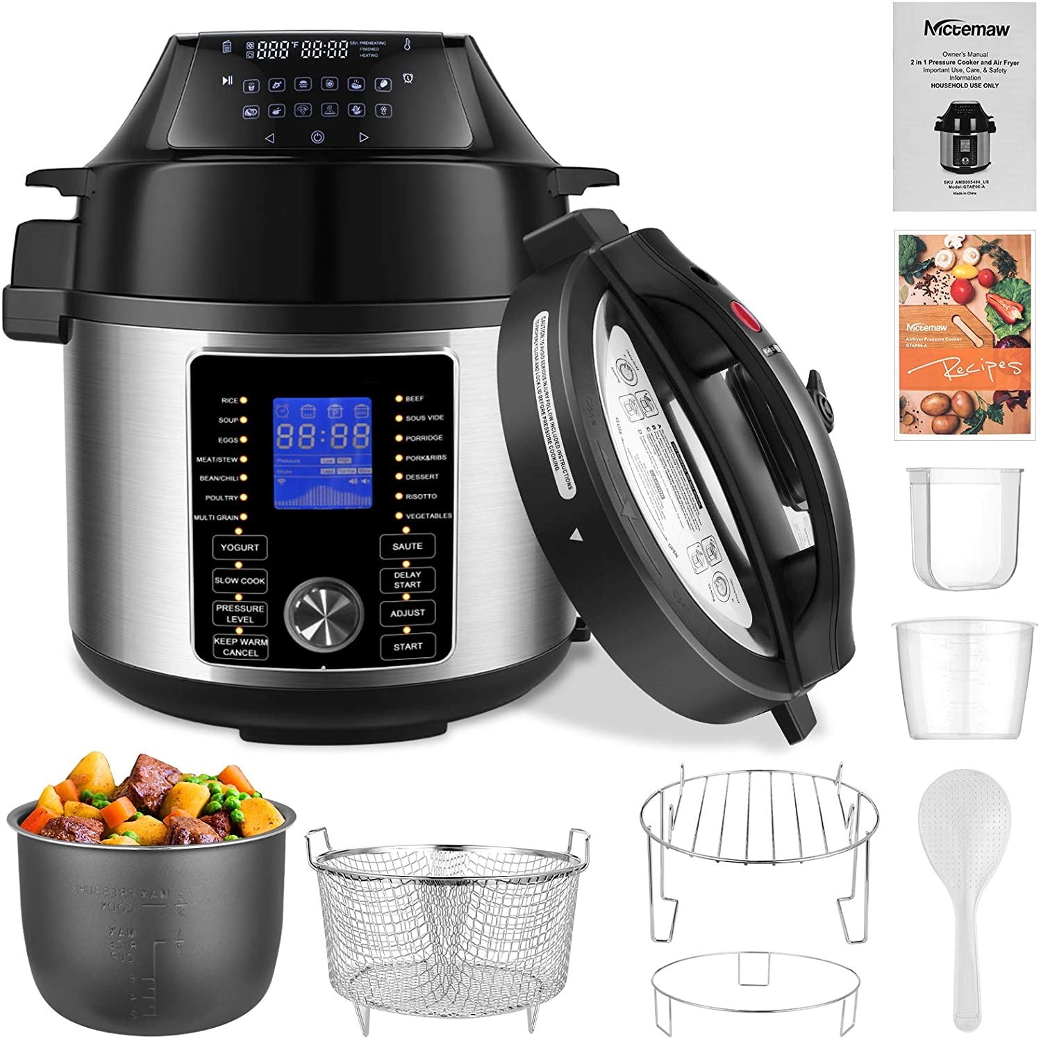 air fryer rice cooker in one