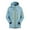 Sky Blue, variant on USSUMA Waterproof Mens Jacket Windproof Jacket Long Sleeves Hooded Zipper Pocket Coat Casual Solid Color Loose Outerwear Outdoor Fall Top