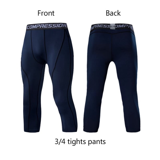 Pantalones de compresión de Lycra para hombre, pantalones de chándal elásticos para ciclismo, correr, baloncesto, fútbol, mallas deportivas, pantalones, mallas, protección contra sarpullidos Tan Jianjun unisex