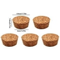 5Pcs Cork Plugs Bottle Replacement Cork Craft Jar Cork Top Lid Glass