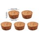 thumbnail image 3 of melotizhi 5Pcs Cork Plugs Bottle Replacement Cork Craft Jar Cork Top Lid Glass Beer Bottle Cork Stopper DIY Project Corks, Brown, 3 of 8