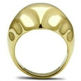 thumbnail image 3 of Luxe Jewelry Designs Women's Gold Ion Plated Brass Single Tone Ring - Size 9 (Pack of 3), 3 of 4