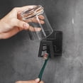 thumbnail image 2 of Soporte de pared para cepillos de dientes Sincero 3 en 1 acero inoxidable negro 80*70mm, 2 of 2