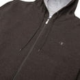 thumbnail image 2 of Champion Men Zip Up Hoodie, Big and Tall Fleece Jacket Men, Perfect Zip Hoodie Charcoal Heather, 2 of 7