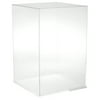 Plymor Clear Acrylic Display Case with Clear Base, 12" W x 12" D x 18" H