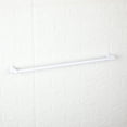 thumbnail image 4 of Mainstays Oval Style 24 inch Steel Wall Mount Towel Holder Bar, White Finish, 4 of 7