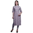 thumbnail image 1 of Bimba Kurta Imprimée Tunique Droite pour Femmes Tenue d'Été Kurti pour Dames, 1 of 5