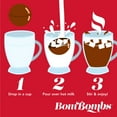thumbnail image 4 of Bombombs, Hot Chocolate Bomb Gift Set, 5 Flavors in Colorful Wrappers; Fudge Brownie, Caramel Candy, S'Mores, Cookies & Cream, & Peppermint, Set of 24, 4 of 8
