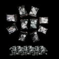 thumbnail image 2 of Clear French 500 Acrylic Fake False Nail Tips 10 Sizes For Nail Salon Nail Shop (Clear French), 2 of 8