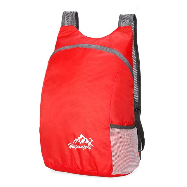 Mochila de viaje 20L Mochila plegable al aire libre Casual Impermeable Deportes Rojo Sywqhk Para Estrenar