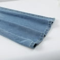 thumbnail image 6 of Mepaouo Straight Leg Jeans for Women High Waisted Loose Microelastic Boyfriend Denim Pants(Blue,XL), 6 of 9