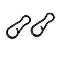 thumbnail image 4 of Pesca Clips De Enlace DYNWAVEMX 100 Piezas Conector De Seguridad Pin Accesorio Pesca Conector Terminal Negro, 4 of 6