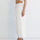 thumbnail image 3 of Pantalones Elásticos de Cintura para las Mujeres Color Sólido Vendaje Casual Pantalones Largos con Bolsillos, Pantalones de Cintura Alta Mujeres Cómodos Control Del Vientre Primavera Verano, 3 of 5