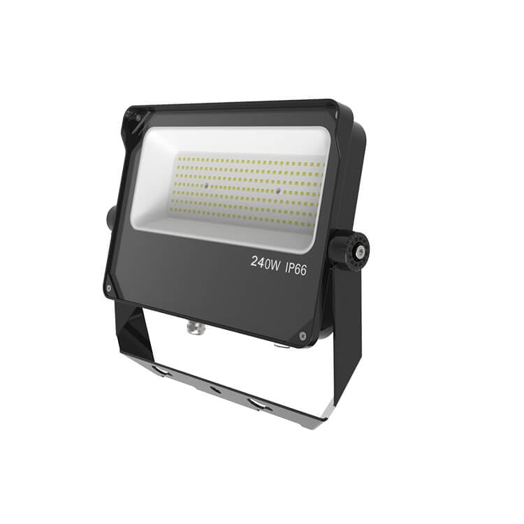 YESLEDLIGHT 240W Flood Light 36000lm AC100-277V IP66 with UL DLC Listed for basketball football courts with Trunnion Mount