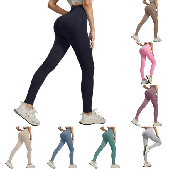xfsWaSs Workout Leggings for Women High Waisted Yoga Pants Soft Stretchy Lifting Yoga Leggings Stylish Athletic Gym Pants Activewear