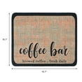 thumbnail image 7 of Large Diatomaceous Coffee Bar Mat, Quick Dry Dish Drying Mats for Kitchen Counter, Dishes, Cups, and Utensils Khaki 19.7*15.7 inch, 7 of 7