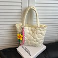 thumbnail image 1 of Bolso de mano para niña, estilo coreano, fresco y dulce, informal, sencillo, de gran capacidad, elegante y sencillo, para guardar cosas en la mano., 1 of 5