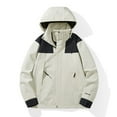 thumbnail image 3 of HUITKMM Fall Jacket Women's Lightweight Windproof Breathable Outdoor Jacket for Couples, 3 of 5