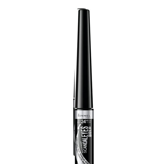 Rimmel Scandaleyes Bold Liquid Liner, Black, 0.02 oz