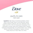 thumbnail image 4 of Dove Hand Wash Hygiene and Care For Hands White Peach and Tea Washes Away Bacteria and Locks In Moisture 18.5 oz 4 Count, 4 of 5