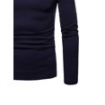 thumbnail image 5 of Nituyy Men Long Sleeve Turtleneck Slim Pullover Sweater, 5 of 6