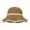 Khaki, variant on Women's Straw Sun Hat Wide Brim Boater Hat For Outdoor Beach Summer Fishing Gardening Breathable Lightweight