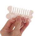 thumbnail image 3 of Unique Bargains 1 Pc Anti-Static Comb Hair Comb Pink Acetate Sheet, 3 of 5