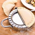 thumbnail image 2 of US 1 Pack Stainless Steel Dumpling Maker Mold Set Wraper Dough Gyoza 3Pcs, 2 of 5