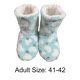 thumbnail image 5 of DQrwqpou Calcetines Mullidos Tipo Pantuflas Acogedores Calcetines Cama Difusos para Otoño Invierno (corazón Verde Y Beige), 5 of 9