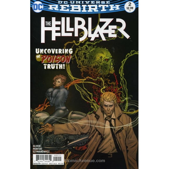 Hellblazer, The (2nd Series) #2 VF ; DC Comic Book