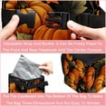 thumbnail image 4 of Thanksgiving Pumpkin Leaves Foldable Car Trash Can with Lid, Leak-Proof, Hanging Storage Bag - Car Trash Bin, Car Trash Can, Car Garbage Can, 4 of 6