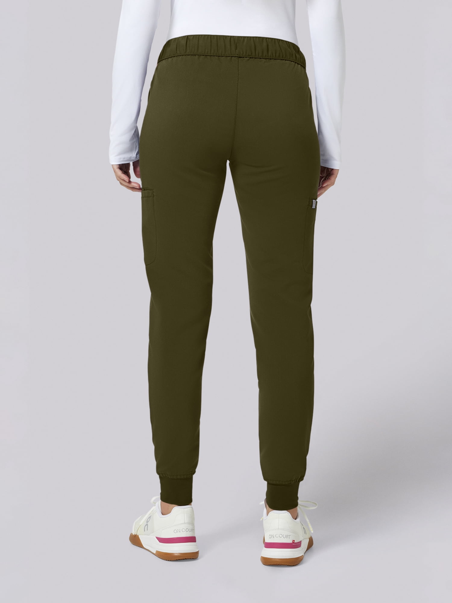 Scrubstar Ultimate Women’s Antimicrobial Cargo Jogger Scrub Pant, Sizes XS–3XL