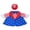 B, variant on 4th of July Patriotic Porch Goose Outfits, Uncle Sam Porch Goose Outfit for Statues with Hat & Bowtie for Garden Decorations