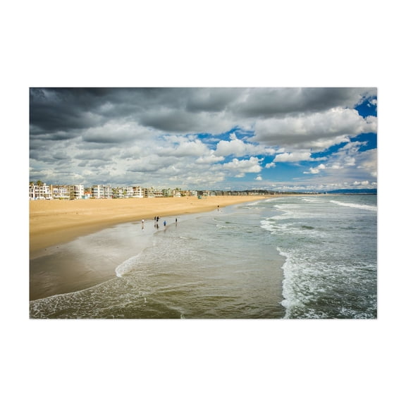 Beachside in Venice - Los Angeles California Photography Unframed Wall Art Print 5 x 7 inches