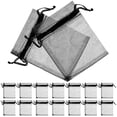 thumbnail image 4 of KAKOWELY 100 bolsas pequeñas de organza con cordón para envolver dulces, bolsas decorativas para regalos de fiesta, 4 of 5