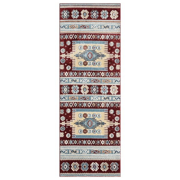 United Weavers Stratton Area Rug 675 71334 Orchard Burgundy, 2' x 7'