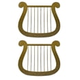thumbnail image 1 of Angel Simulation Harp Model Musical Instrument Decoration Cosplay Masquerade Character Dress Up, 1 of 6