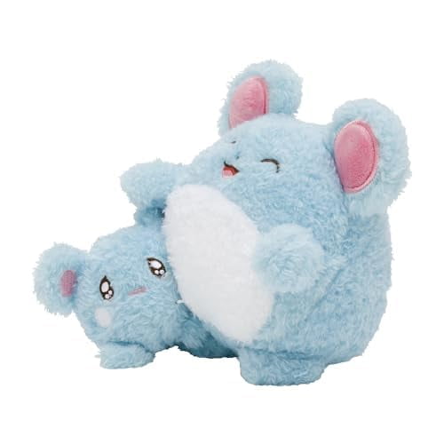 Juguete de peluche Pokémon Center Azurill & Marill de 12 cm Sitting Cuties