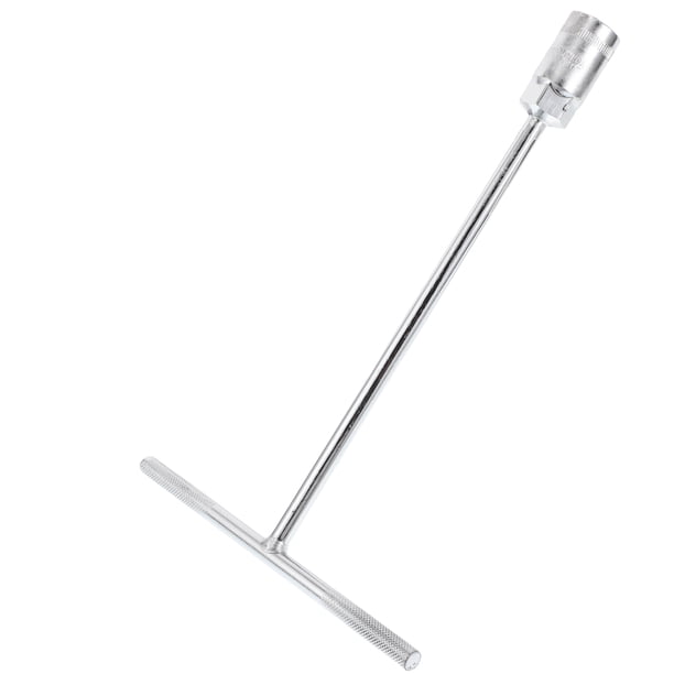 Llave de tubo hexagonal con mango en T de acero de alto carbono para reparación de automóviles y motocicletas, herramienta de reparación práctica y portátil, llave en forma de T