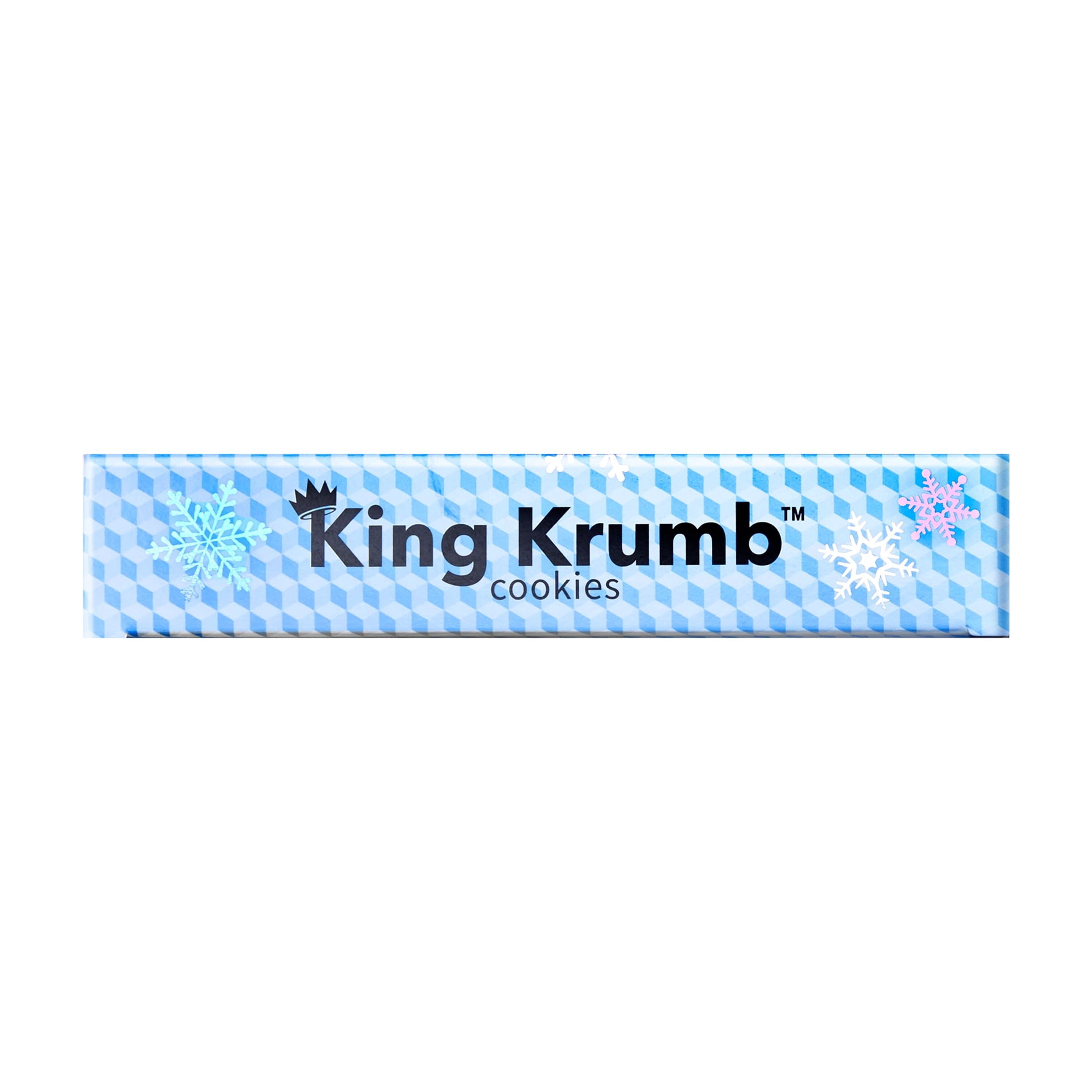 King Krumb Dashing Through The Snow and King's Eggnog Bakery Cookies, 11oz, 2 Count, Baked, Shelf-Stable, Ready to Eat