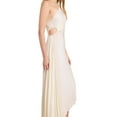 thumbnail image 6 of Biekopu Women Summer Long Dress, Sleeveless One-shoulder Pleated Hollowed Irregular Dress for Casual Daily Wear,S/M/L/XL, 6 of 8
