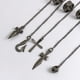 thumbnail image 5 of Pulsera De Cadenas De Anime, Anillo De Cadena De Cinco Dedos Genial Para Cosplay, Accesorios Para Disfraces De Cosplay De Anime Sweethay AP005527-00, 5 of 6