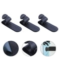 thumbnail image 4 of HERFIER 3pcs Self Adhesive Car Umbrella Fixed Hook Fastener Clip Organizer Hanger Holder 5.5x1.97x1.97in, 4 of 8