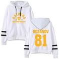 thumbnail image 4 of Heated Rivalry merch Rozanov 81 ice Hockey  hooded drawstring pocketless  sweatshirt men/women sport pullover, 4 of 6