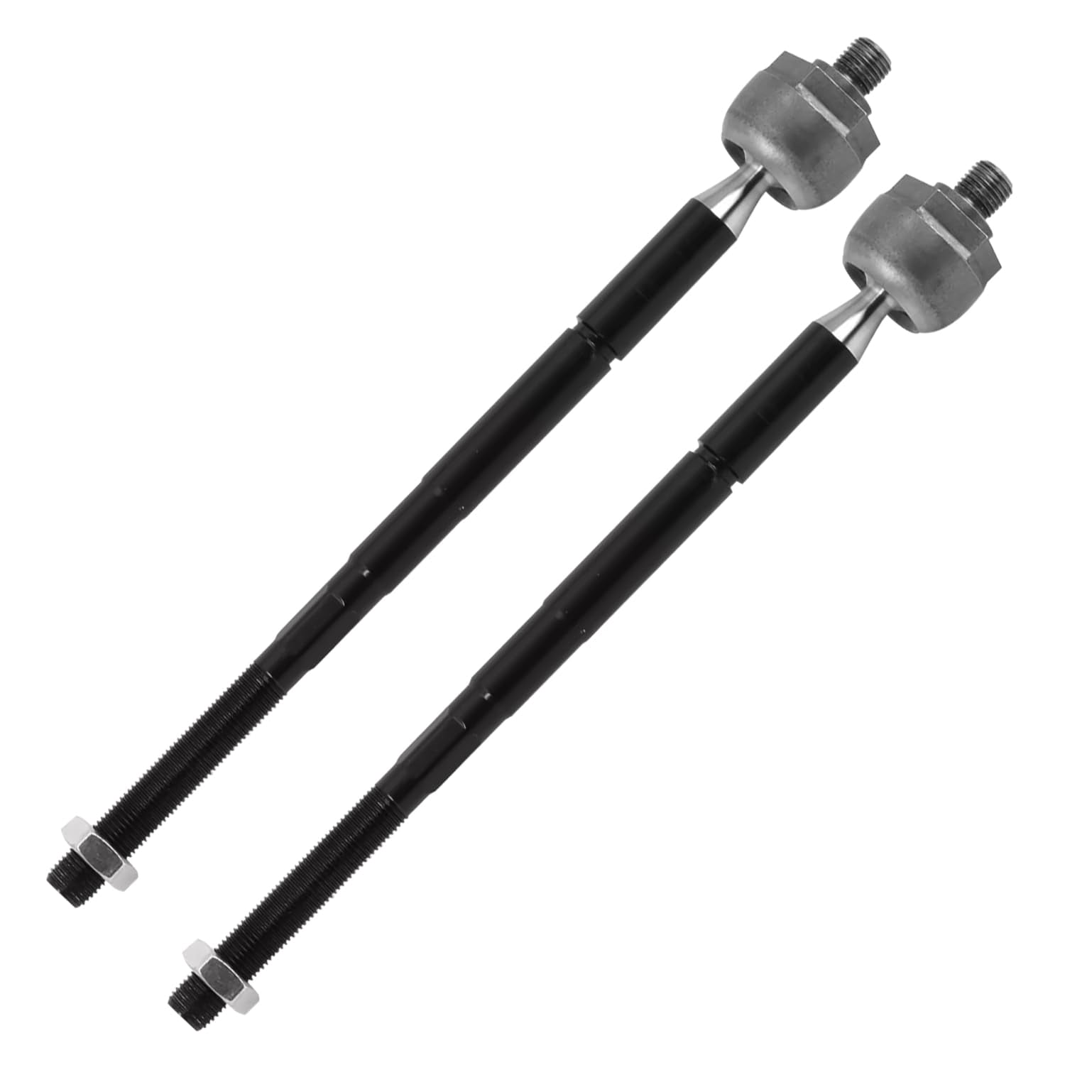 Detroit Axle - Front 8pc Suspension Kit for Dodge Caliber Jeep Compass Patriot 2007 2008 2009 2010 2011 2012, 2 Lower Control Arms 2 Sway Bar Links 4 Outer & Inner Tie Rod Ends Replacement