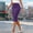 Purple, variant on Dianli Skirt Slim Women's Solid Zipper Slim Hip Hugging Mid Length Skirt High Waist Bodycon Pencil Skirt Office To Night Out Versatile Skirt