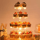 thumbnail image 3 of Soporte Para Cupcakes De Postre Acrilico 4 Niveles Con Led REDOINDO TRANSPAREMNTE, 3 of 5