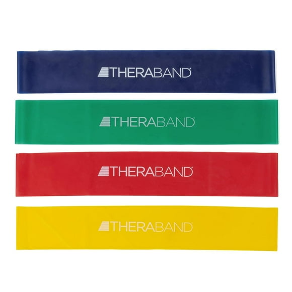 Juego de Bandas de Resistencia THERABAND Multicolor para Ejercicios de Piernas y Glúteos THERABAND NA